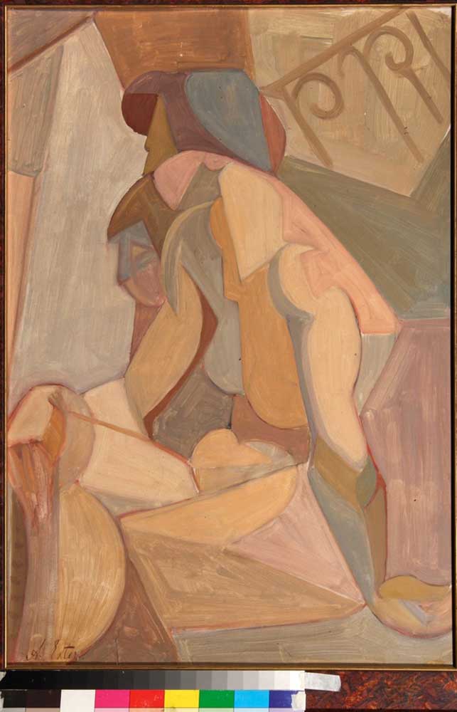 Two Figures from Alexandra Exter