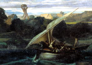 Polyphem und das Schiff des Odysseus from Alexandre Gabriel Decamps