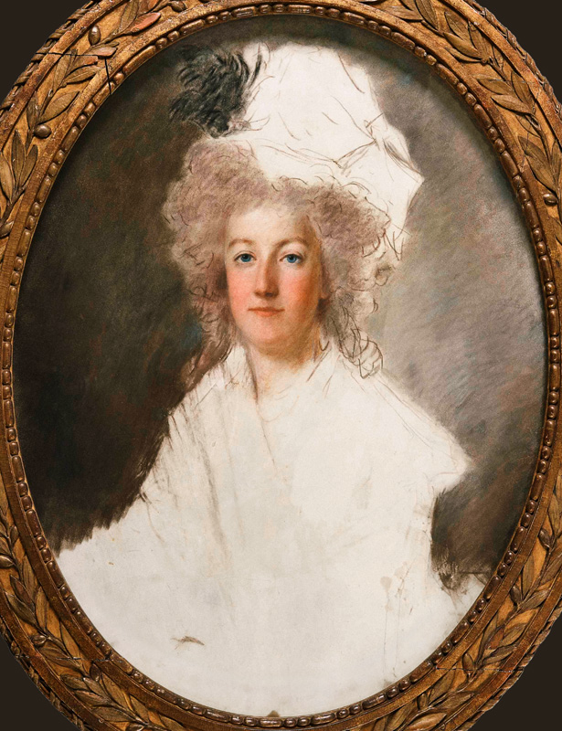 Unfinished portrait of Marie-Antoinette (1774-92) 1770-1819 from Alexandre Kucharski