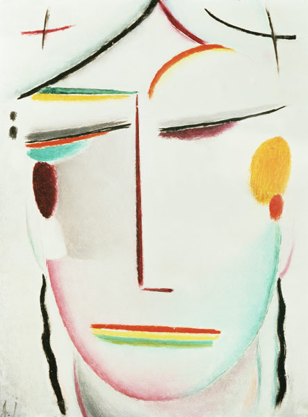 Savior Face (Highness Buddha II) from Alexej von Jawlensky