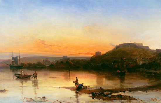 Fort Regent at Sunset from Alfred Clint