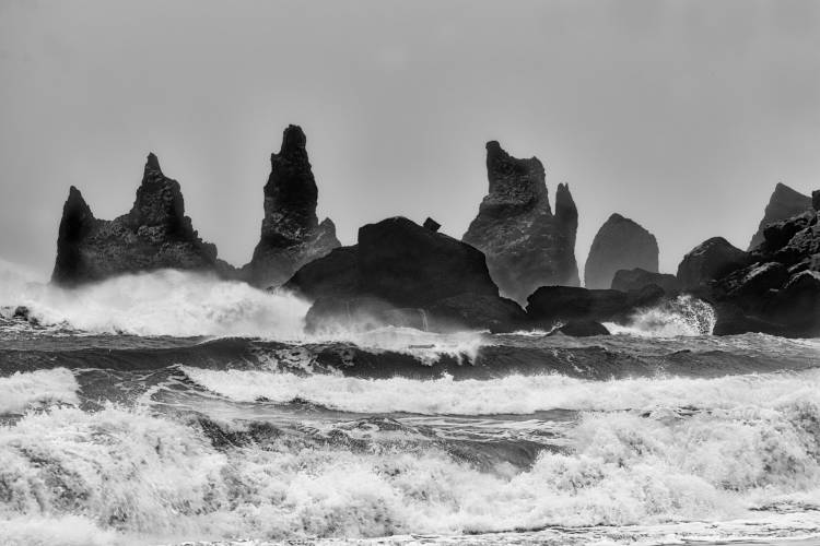Stormy Beach from Alfred Forns