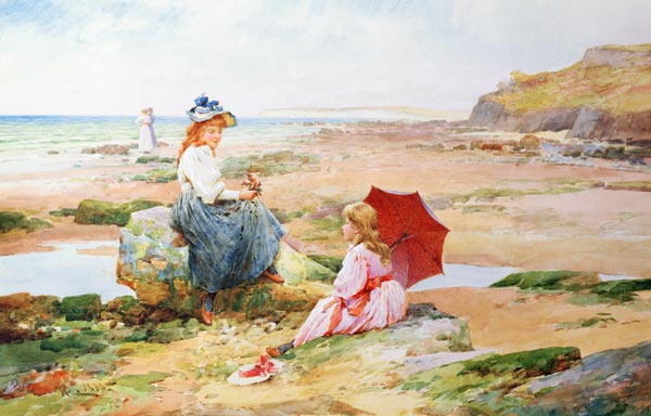 The Red Parasol from Alfred I Glendening