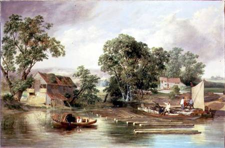 Taverham Paper Mill, Norfolk from Alfred Priest