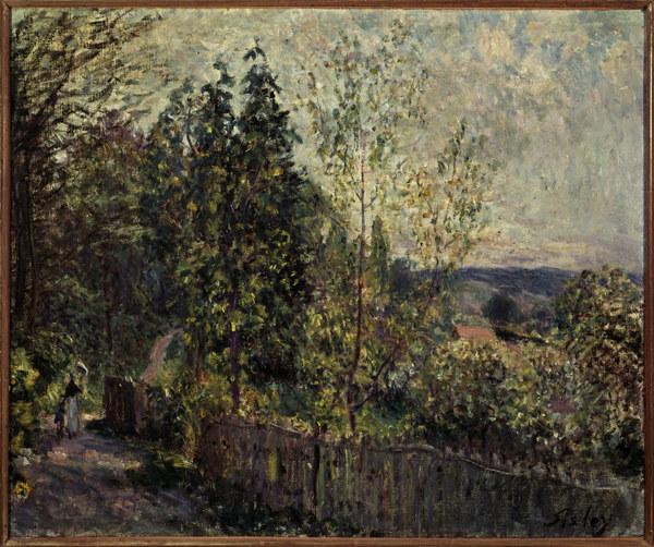 Alfred Sisley, Forest way  1878-80. from Alfred Sisley