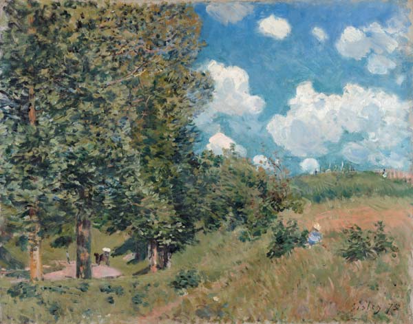 The Road from Versailles to Saint-Germain from Alfred Sisley