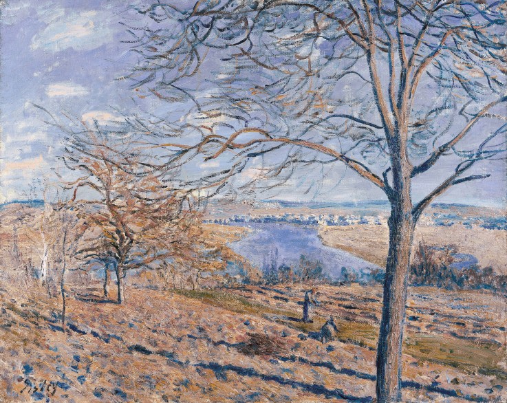 Banks of the Loing - Autumn Effect from Alfred Sisley