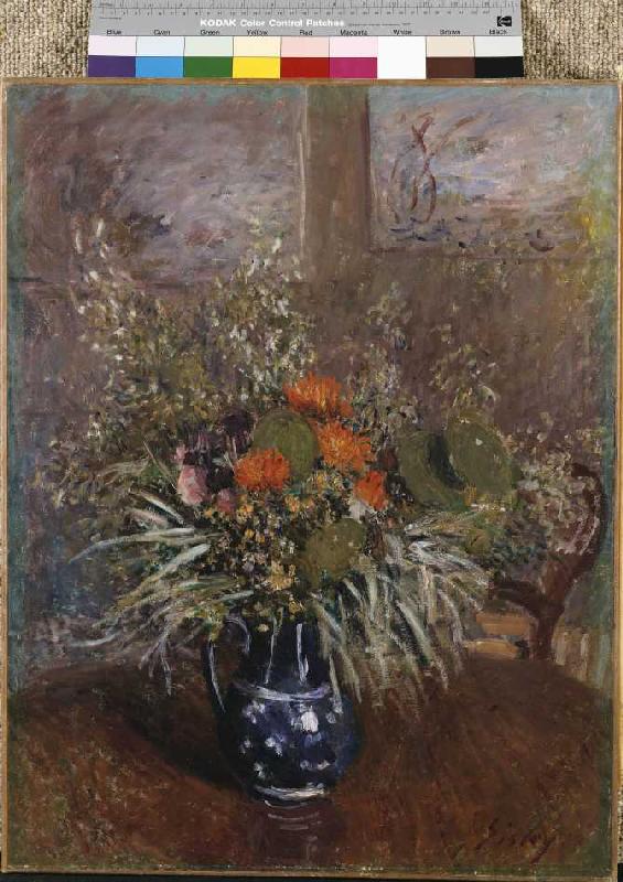 Ein Blumenstrauß from Alfred Sisley