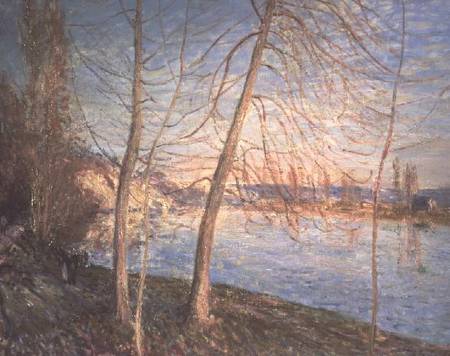 Winter Morning from Alfred Sisley