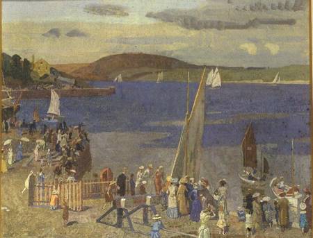 Padstow Regatta (gouache) from Alfred Walter Bayes