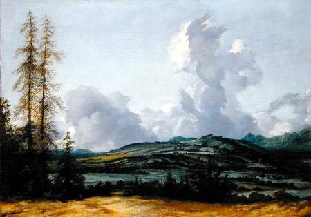 Hilly Landscape from Allaert van Everdingen