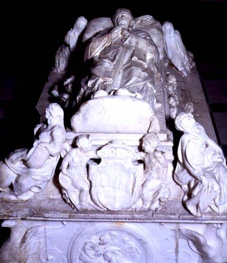 Tomb of Cardinal Tavera (d.1545) from Alonso Berruguete