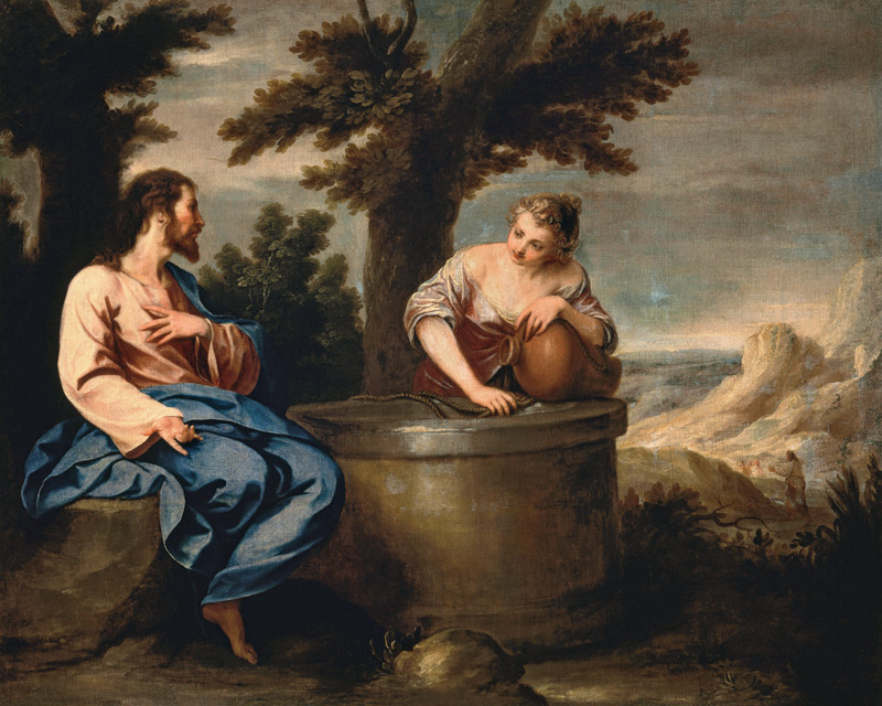 Jesus and the Samaritan Woman from Alonso Cano