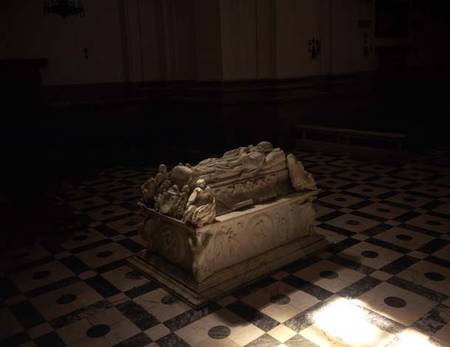 Tomb of Cardenal Tavera in the Church of the Hospital, designed from Alonso  de Berruguete