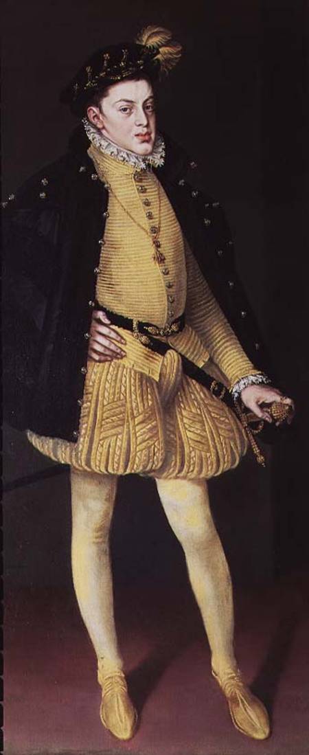 Don Carlos (1545-68), son of King Philip II of Spain (1556-98) and Maria of Portugal from Alonso Sánchez-Coello