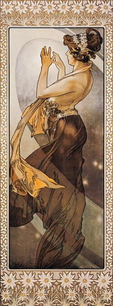 Stars: The Pole Star (version B) from Alphonse Mucha