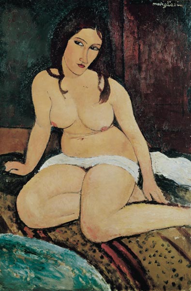 Sedentary act from Amadeo Modigliani
