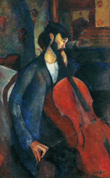 The cellist from Amadeo Modigliani
