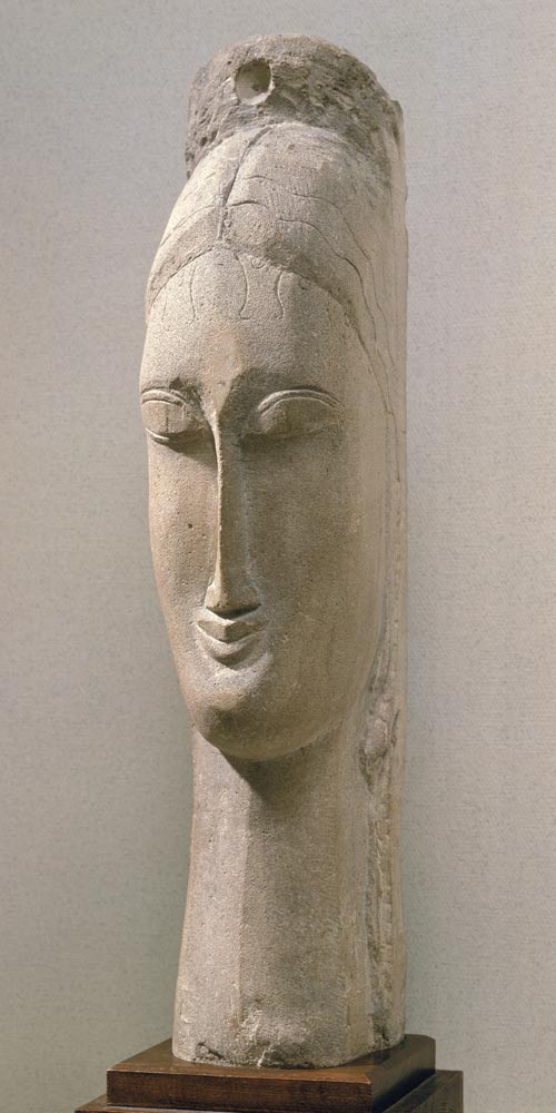 Head of a Woman from Amadeo Modigliani