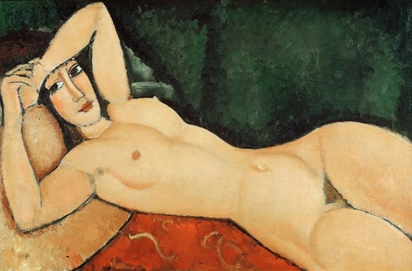 Modigliani /Nu couche, un bras replie... from Amadeo Modigliani