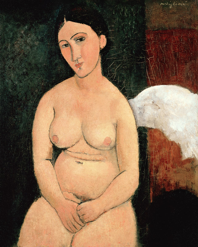 Seated Nude from Amadeo Modigliani