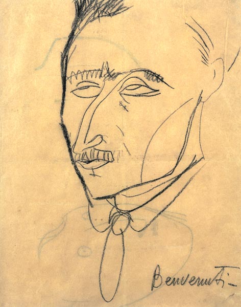 Aristide Sommati from Amadeo Modigliani