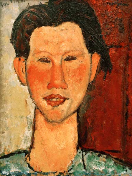 Chaim Soutine 1915/ painting/ Modigliani from Amadeo Modigliani