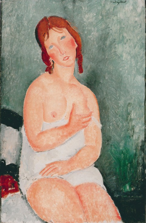 Young Woman in a Shirt from Amadeo Modigliani
