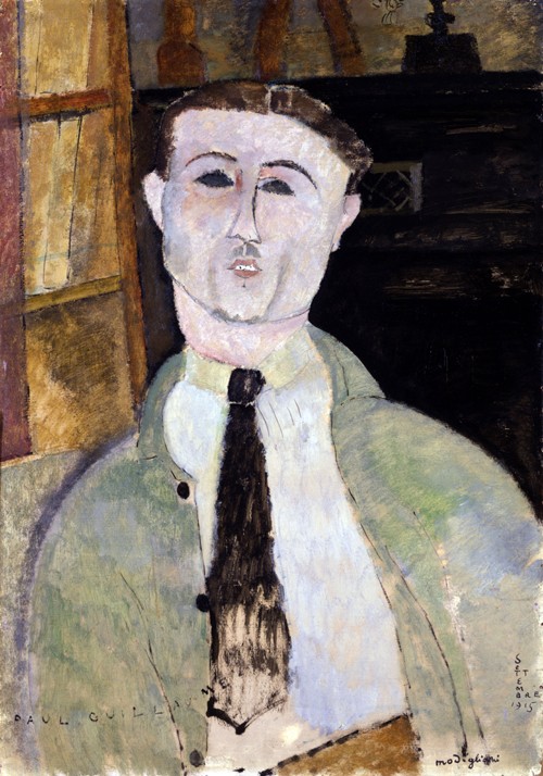 Portrait of Paul Guillaume (1891-1934) from Amadeo Modigliani