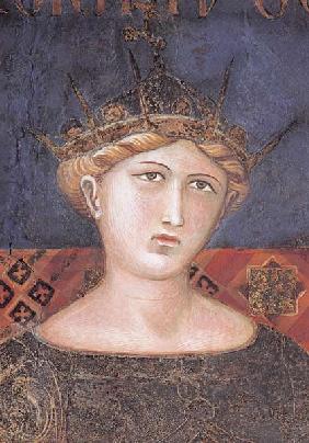 Fortitudo from Ambrogio Lorenzetti