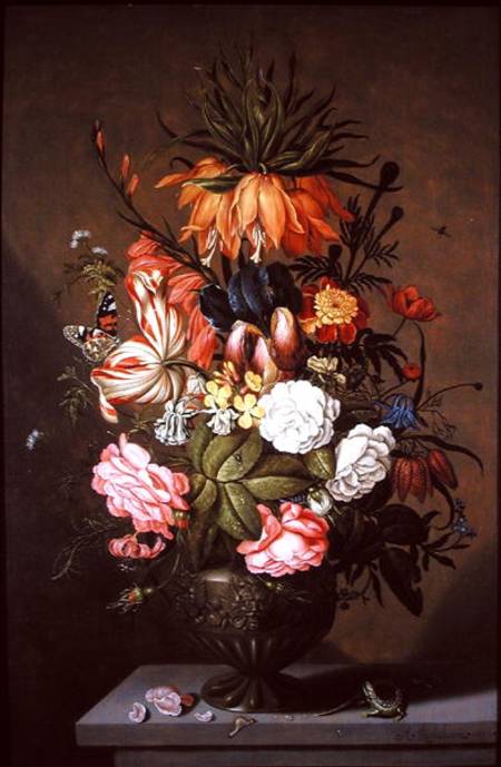 Still Life of Assorted Flowers from Ambrosius Bosschaert