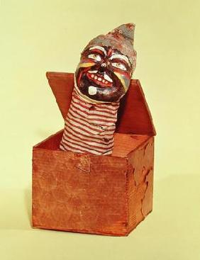 Jack-in-the-box, c.1870-1900 (mixed media)
