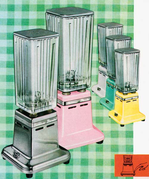 Five Vintage 1950s Kitchen Blenders from American School, (20th century)
