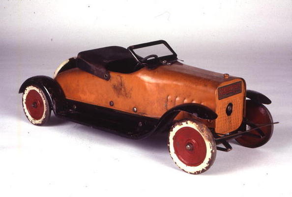 Toy Roadster, c.1920 (tin) from American School, (20th century)