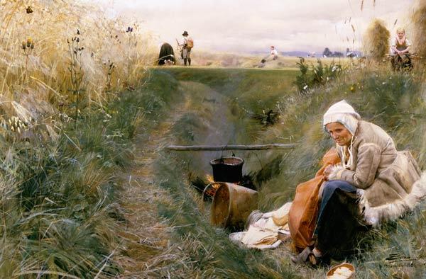 Anders Zorn / Our Daily Bread / 1886