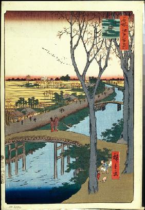 Koume Embankment (One Hundred Famous Views of Edo)