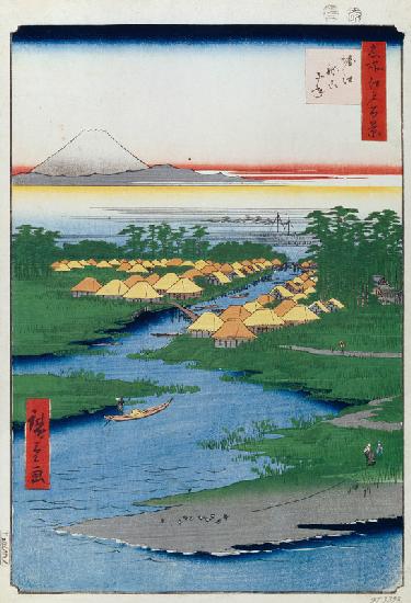 Horie and Nekozane (One Hundred Famous Views of Edo)