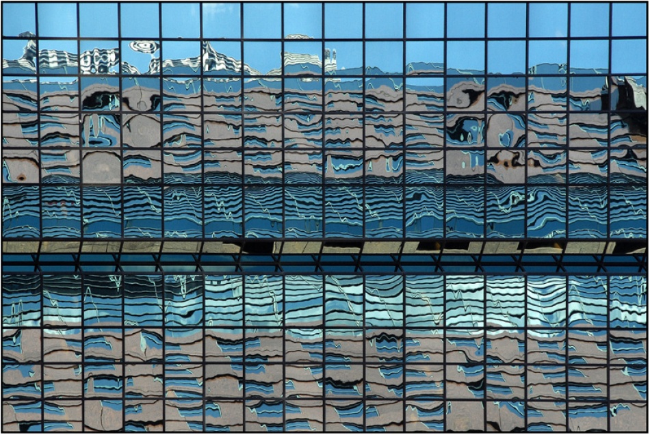 Building reflection from André Pelletier