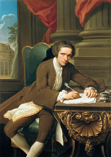 Portrait of Sir Charles Frederick (1828-85) from Andrea Casali