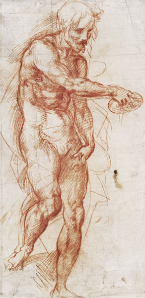 Saint John the Baptist (Study) from Andrea del Sarto