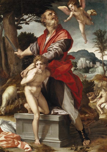 The Sacrifice of Isaac from Andrea del Sarto