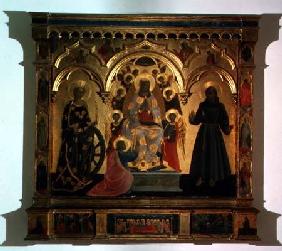 The Madonna of the Girdle with Saints and Angels
