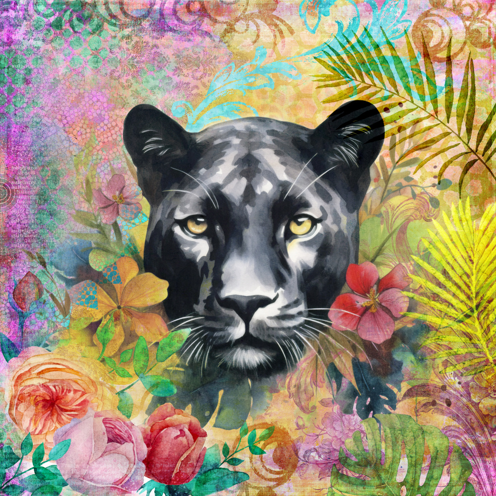 Cheetah Tropical Garden 3 from Andrea Haase