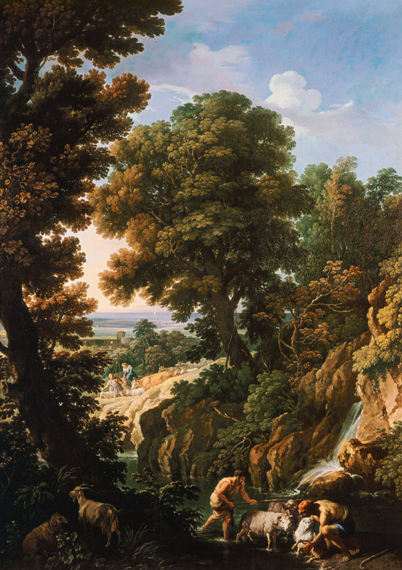 A Landscape with Shepherds from Andrea Locatelli