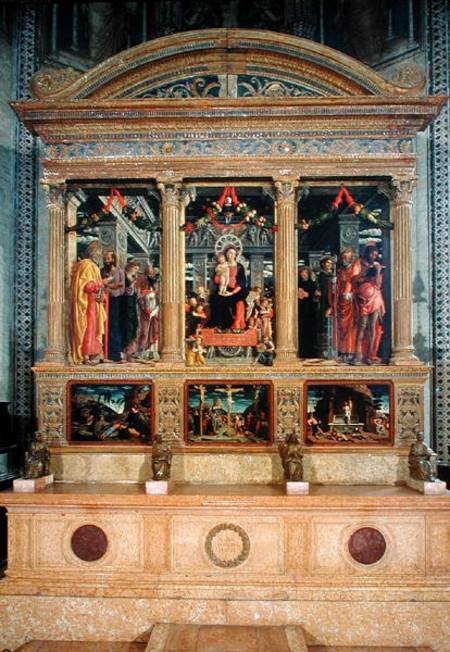 Altarpiece of St. Zeno of Verona from Andrea Mantegna