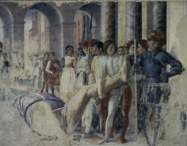 Corpse of St. Christopher from Andrea Mantegna