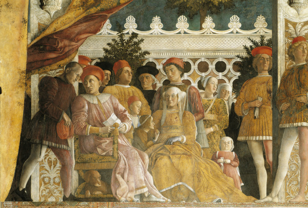 Ludovico Gonzaga & Familie from Andrea Mantegna
