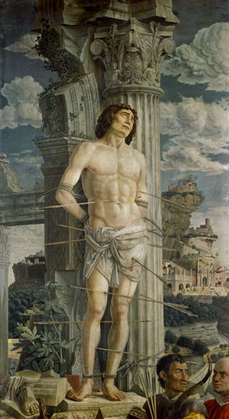 St. Sebastian from Andrea Mantegna