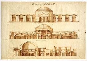 Reconstruction project of the Baths of Agrippa, Rome