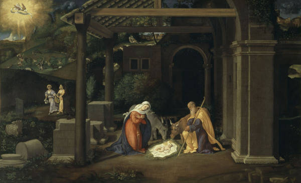 A.Previtali / Birth of Christ / Paint. from Andrea Previtali
